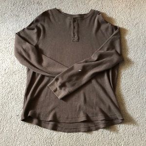 Sonoma Henley thermal shirt